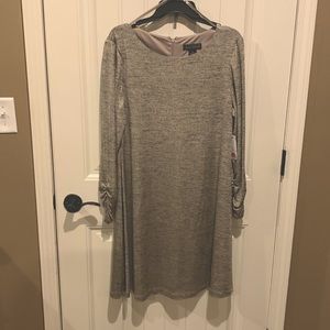 Gold long sleeve cocktail NWT 18W